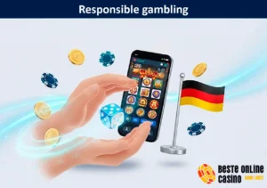 Verantwortungsbewusstes Glücksspiel und Spielerschutz Informationen.